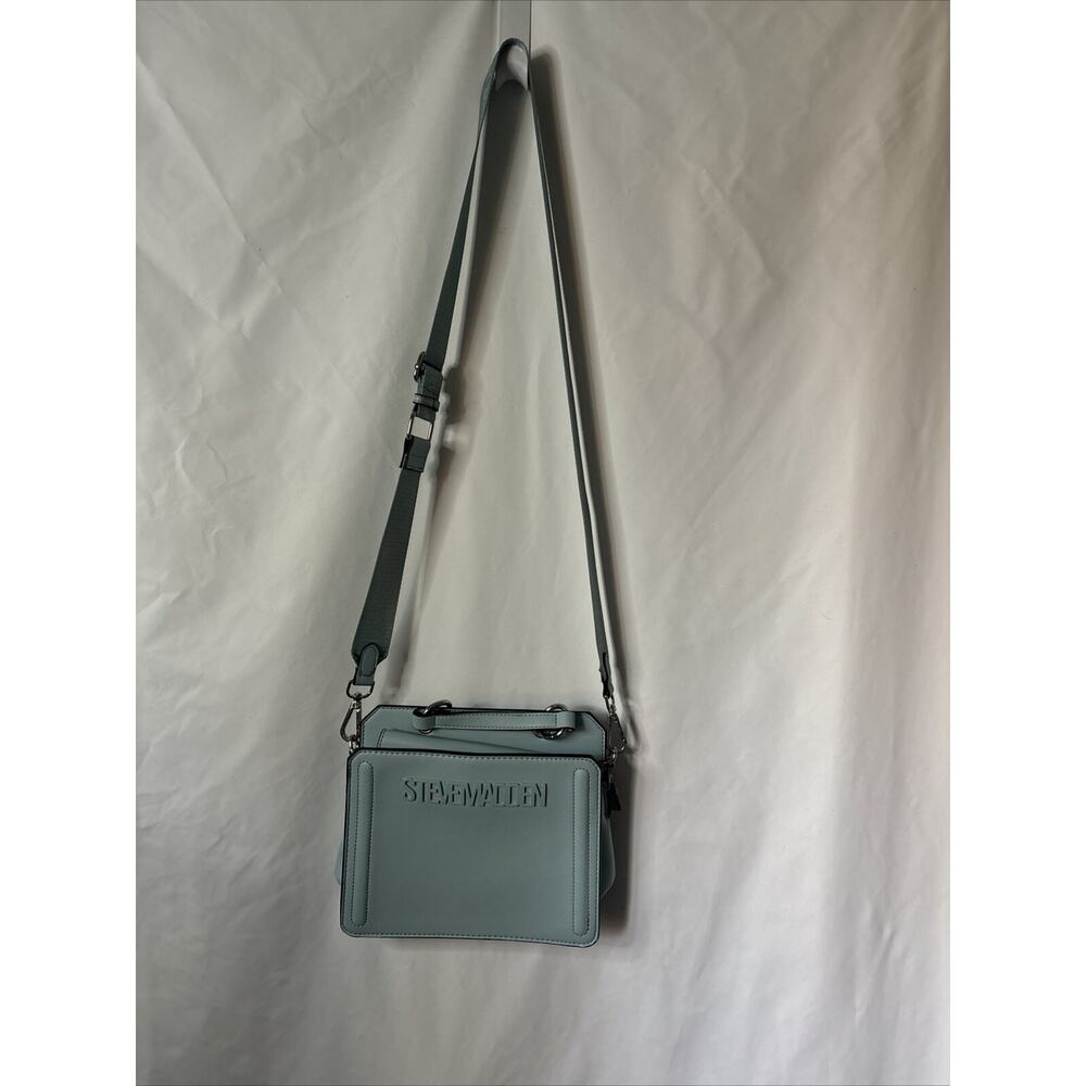 Steve Madden Bevelyn Convertible Crossbody Bag, Mint Green Flare One Size